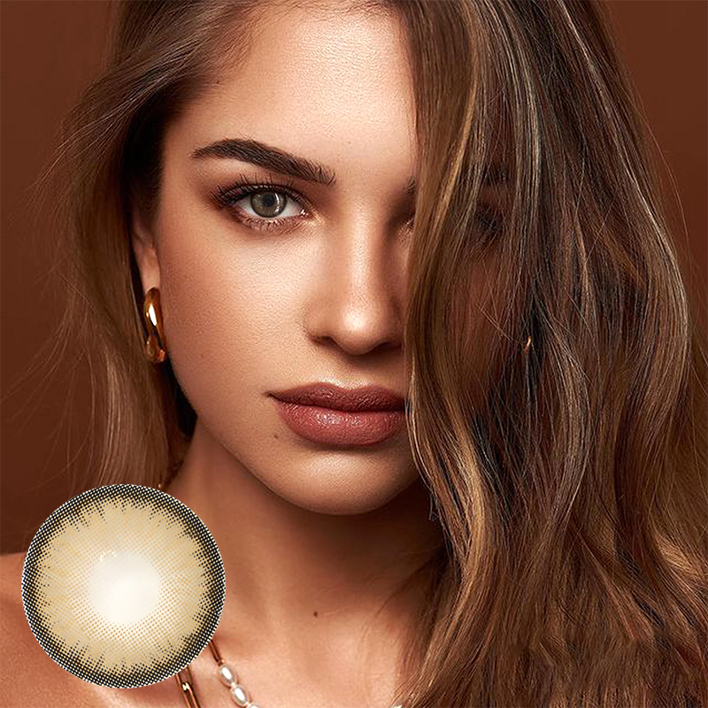 Dawn Brown Colored Contact Lenses