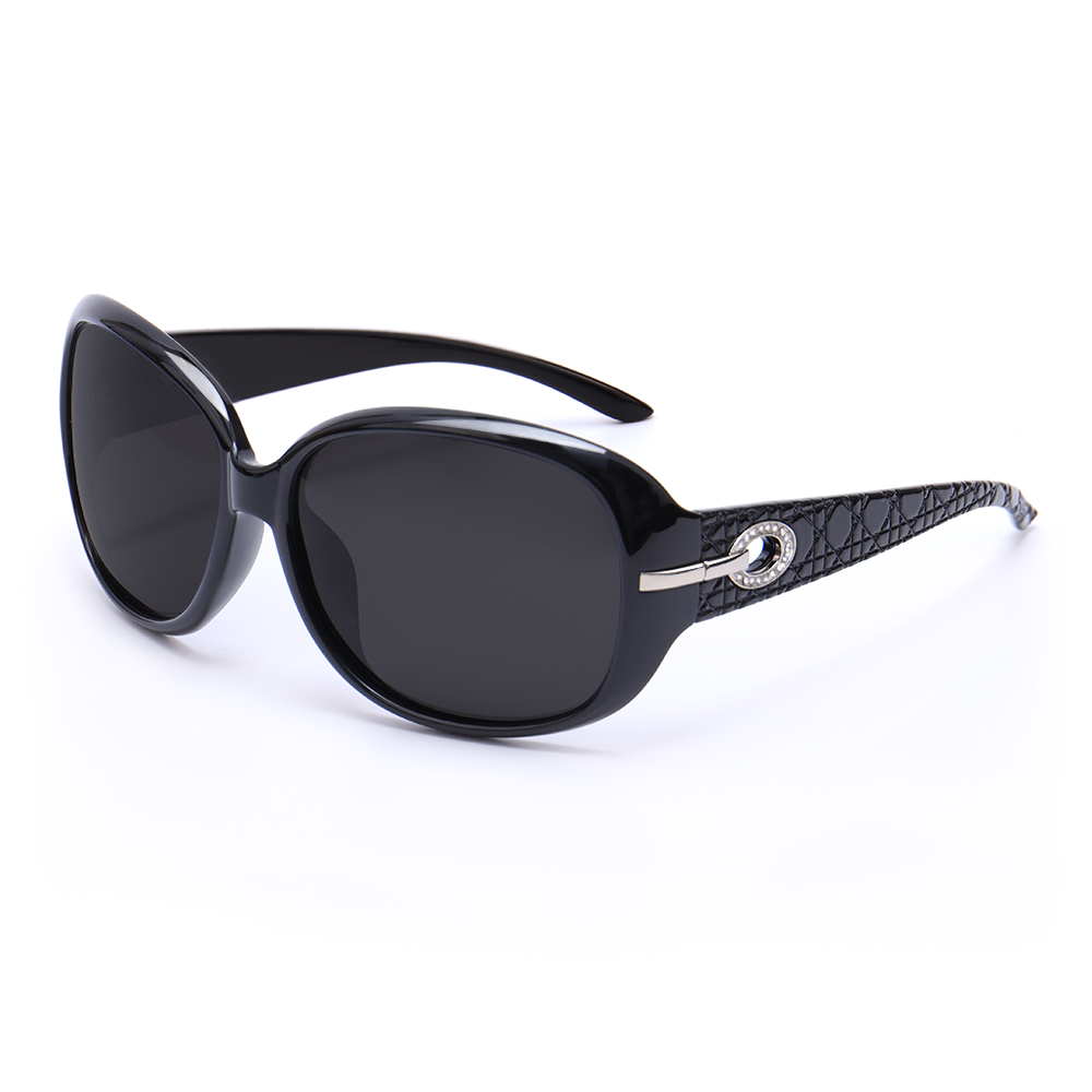 Anna Oversized Black Sunglasses