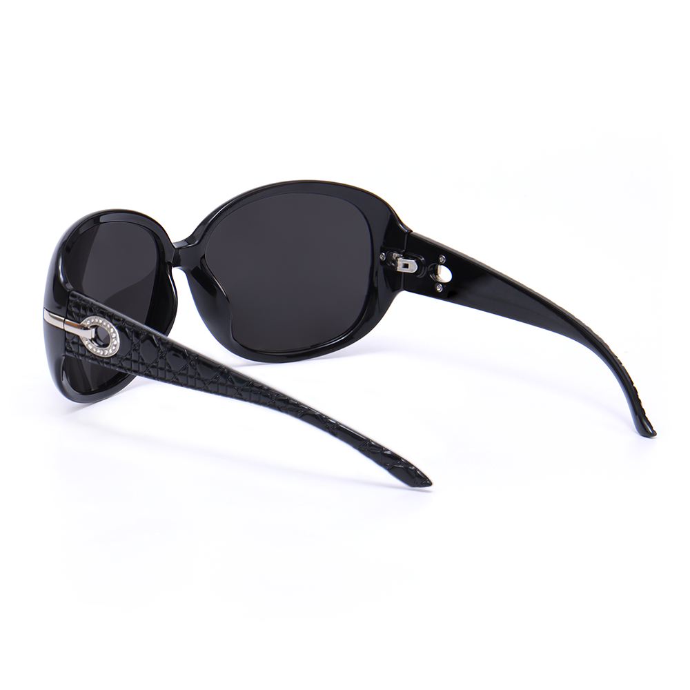 Anna Oversized Black Sunglasses