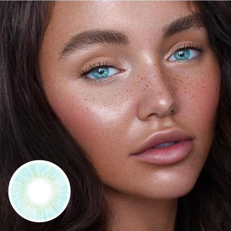 Cherry Tiffany Blue Colored Contact Lenses