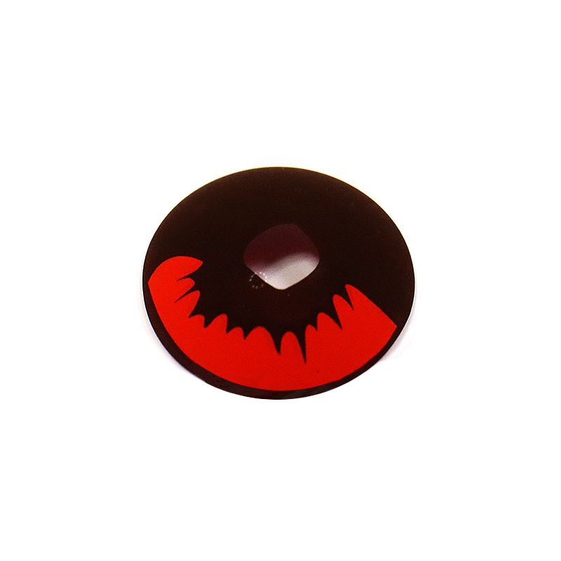 Cosplay KamadoTanjirou Red Colored Contact Lenses