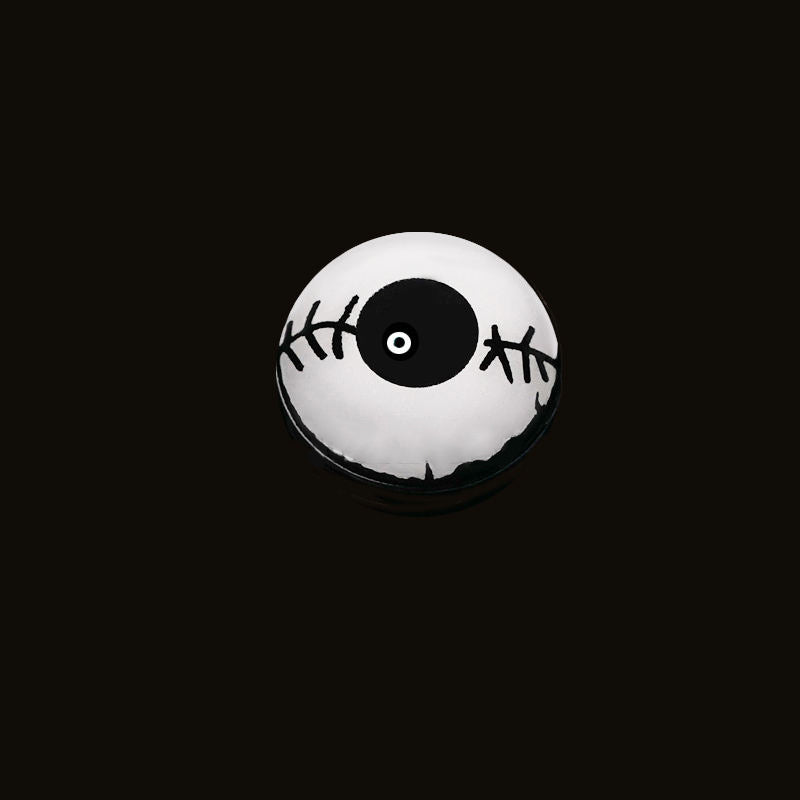 Halloween Stitched mummy White Colored Contact Lenses