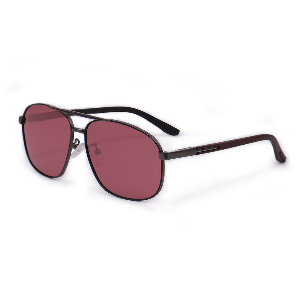 Antonia Aviators Red Sunglasses