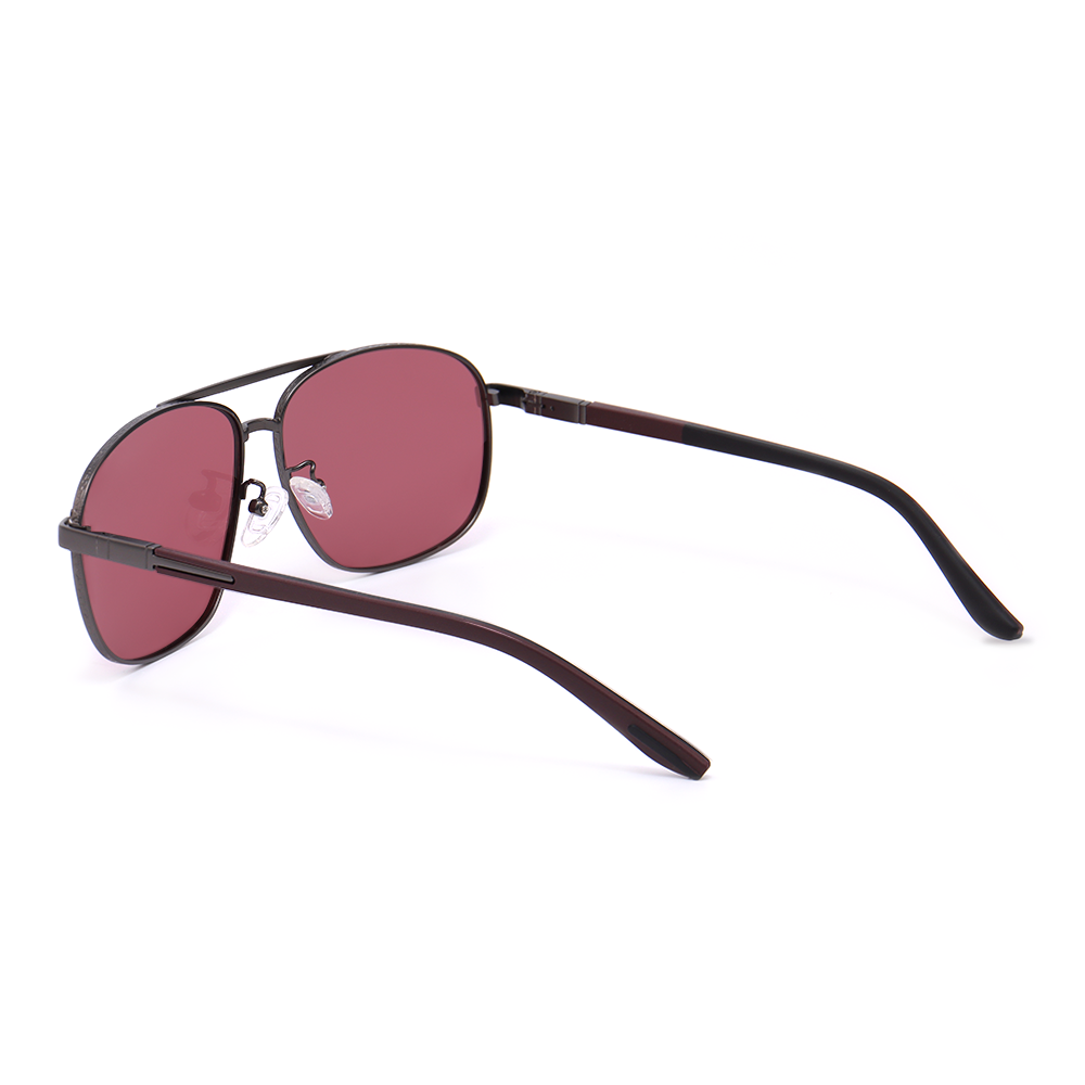 Antonia Aviators Red Sunglasses