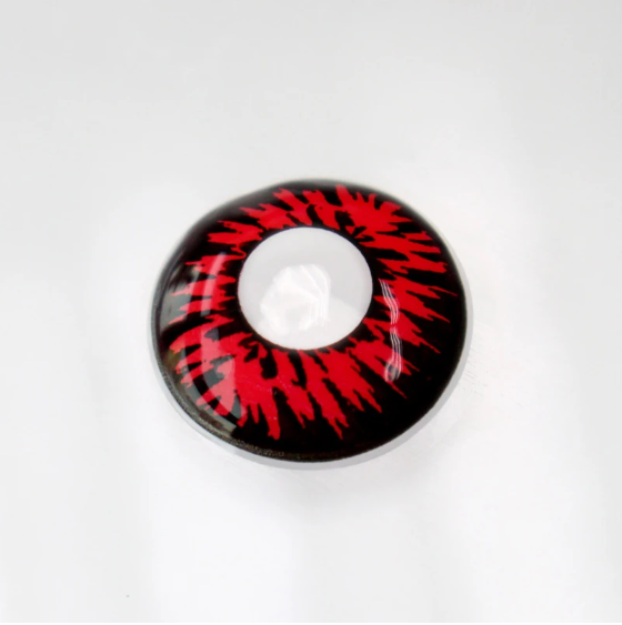 Cosplay Enchanted Black Colored Contact Lenses