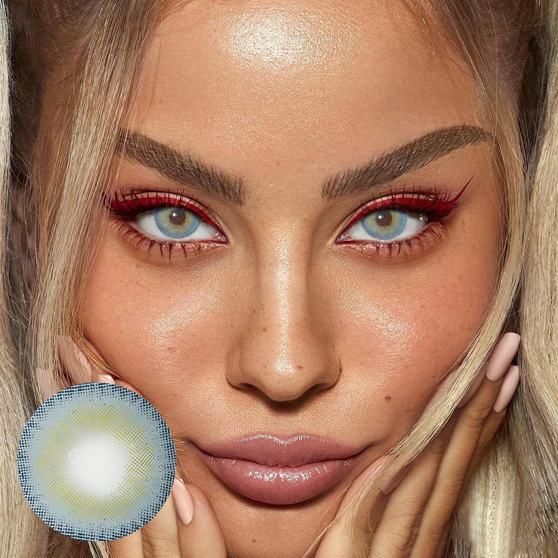 Classical Blue Colored Contact Lenses