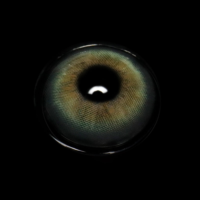 Flora Green Prescription Colored Contact Lenses