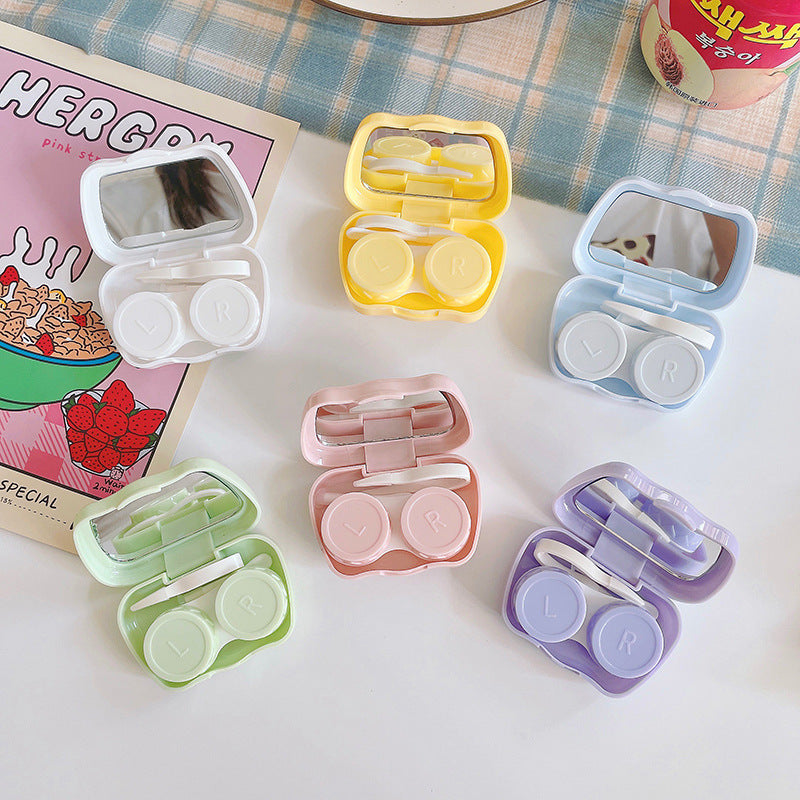 Cute Bear Colored Contact Lens Case