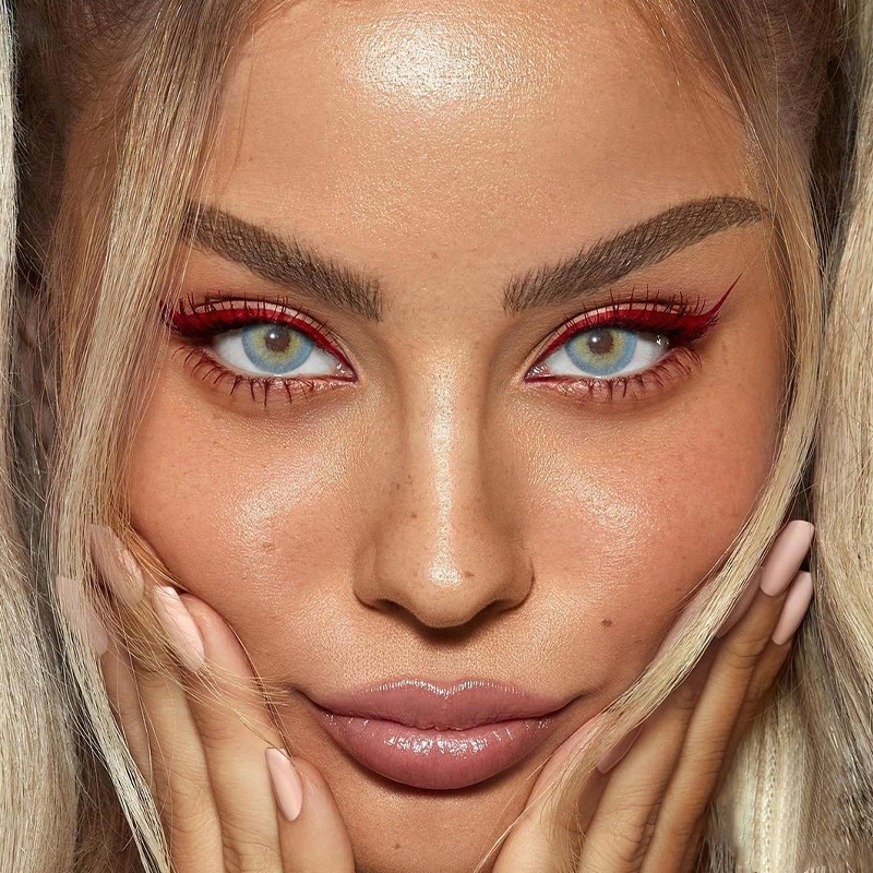 Classical Blue Colored Contact Lenses