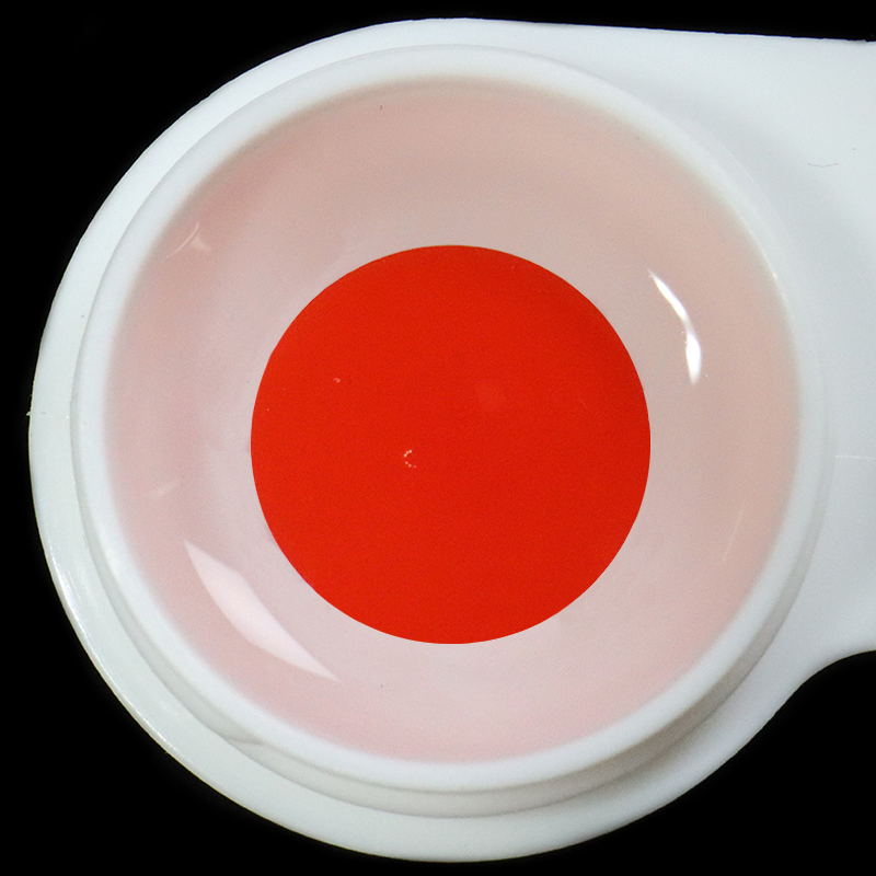 Halloween All Red Colored Contact Lenses