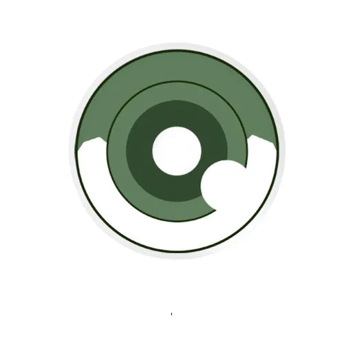 Cosplay Demon Slayer Hashibira Inosuke Green Colored Contact Lenses