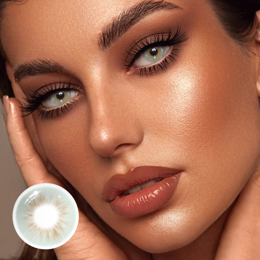 Cassia Green Colored Contact Lenses