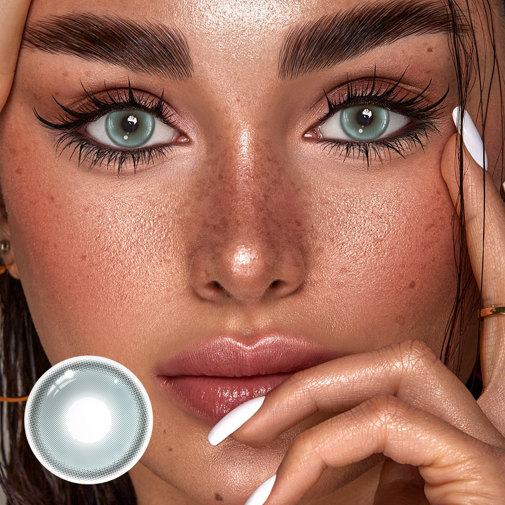 Shae Green Colored Contact Lenses