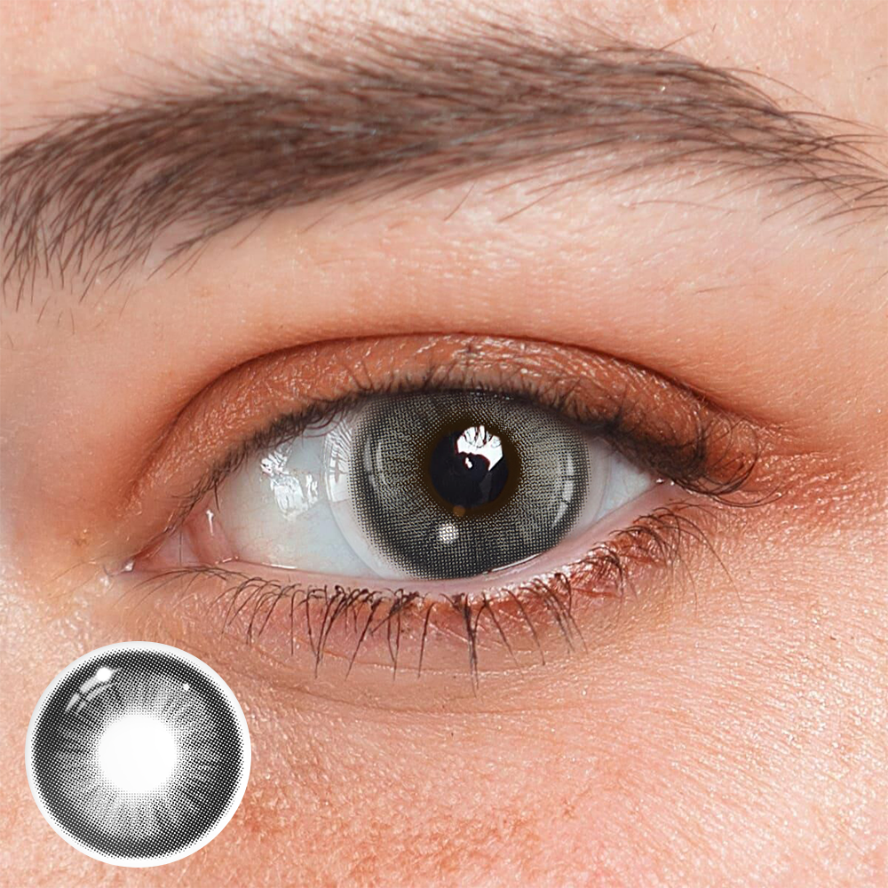 Americano Gray Prescription Colored Contact Lenses