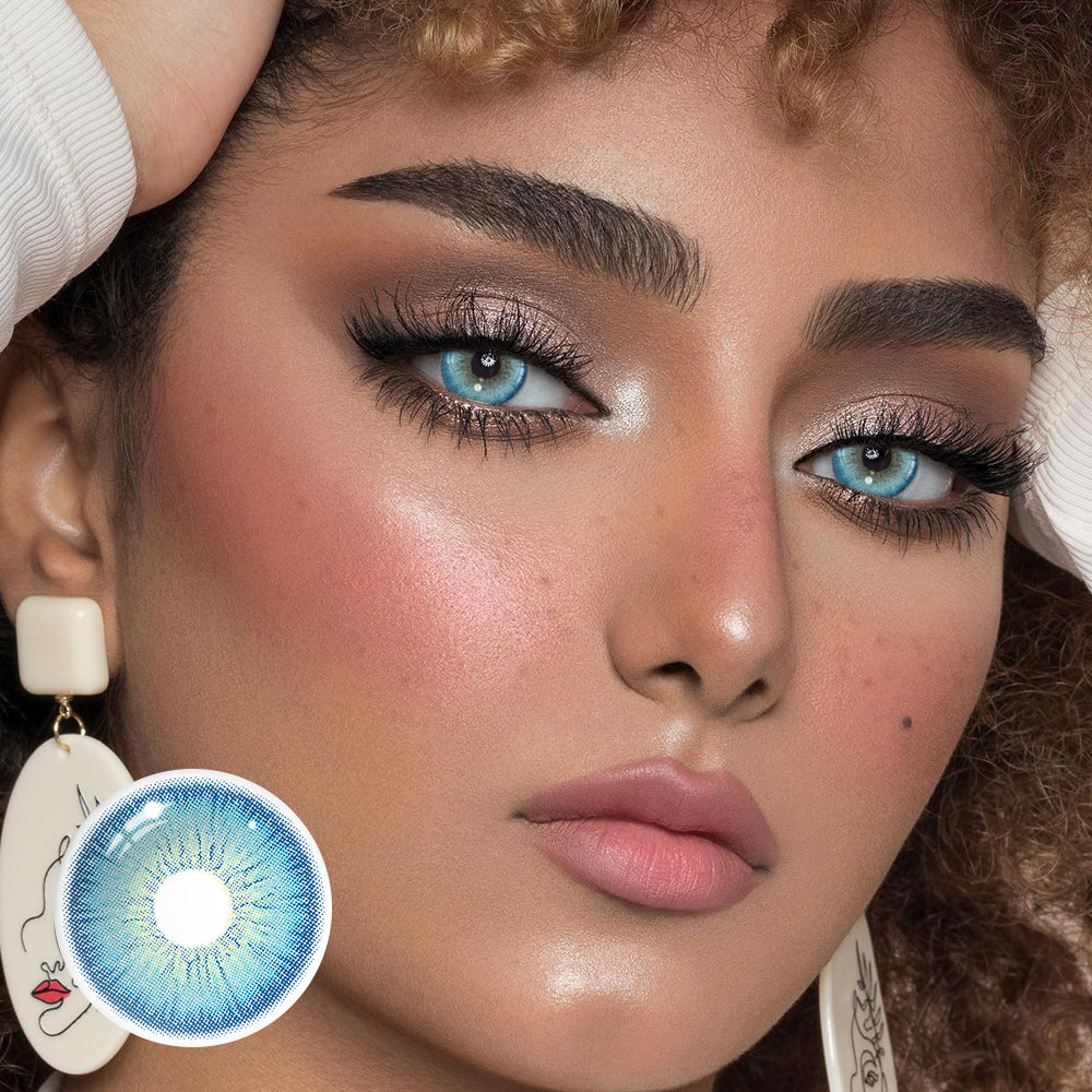 Eris Blue Colored Contact Lenses