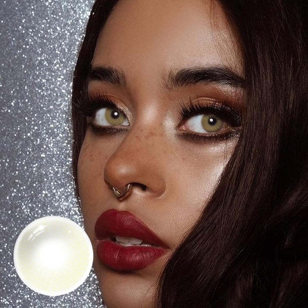 Hidrocor AMBAR Brown Prescription Colored Contact Lenses