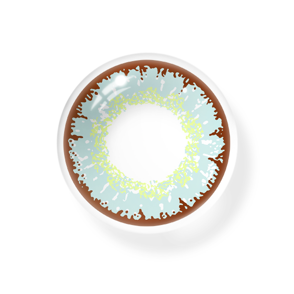 Cosplay Queen Tinged Blue Colored Contact Lenses