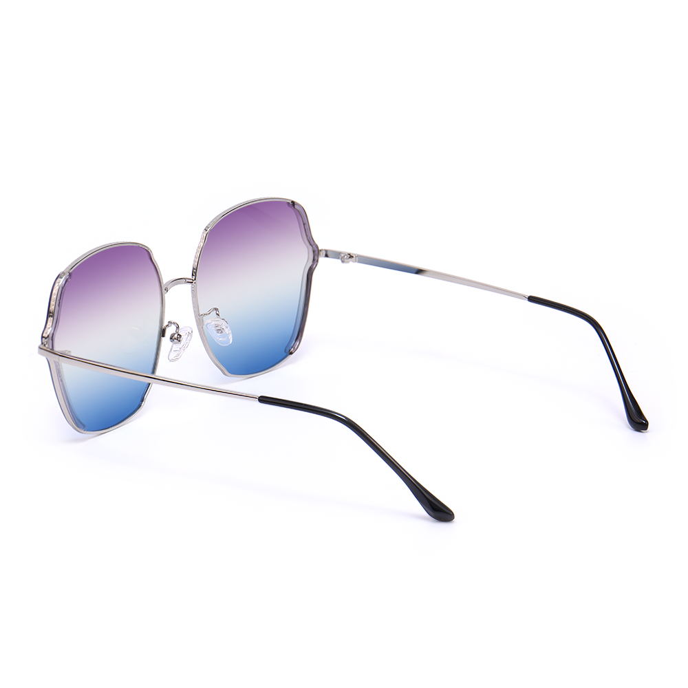 Aurea Oversized Purple Sunglasses