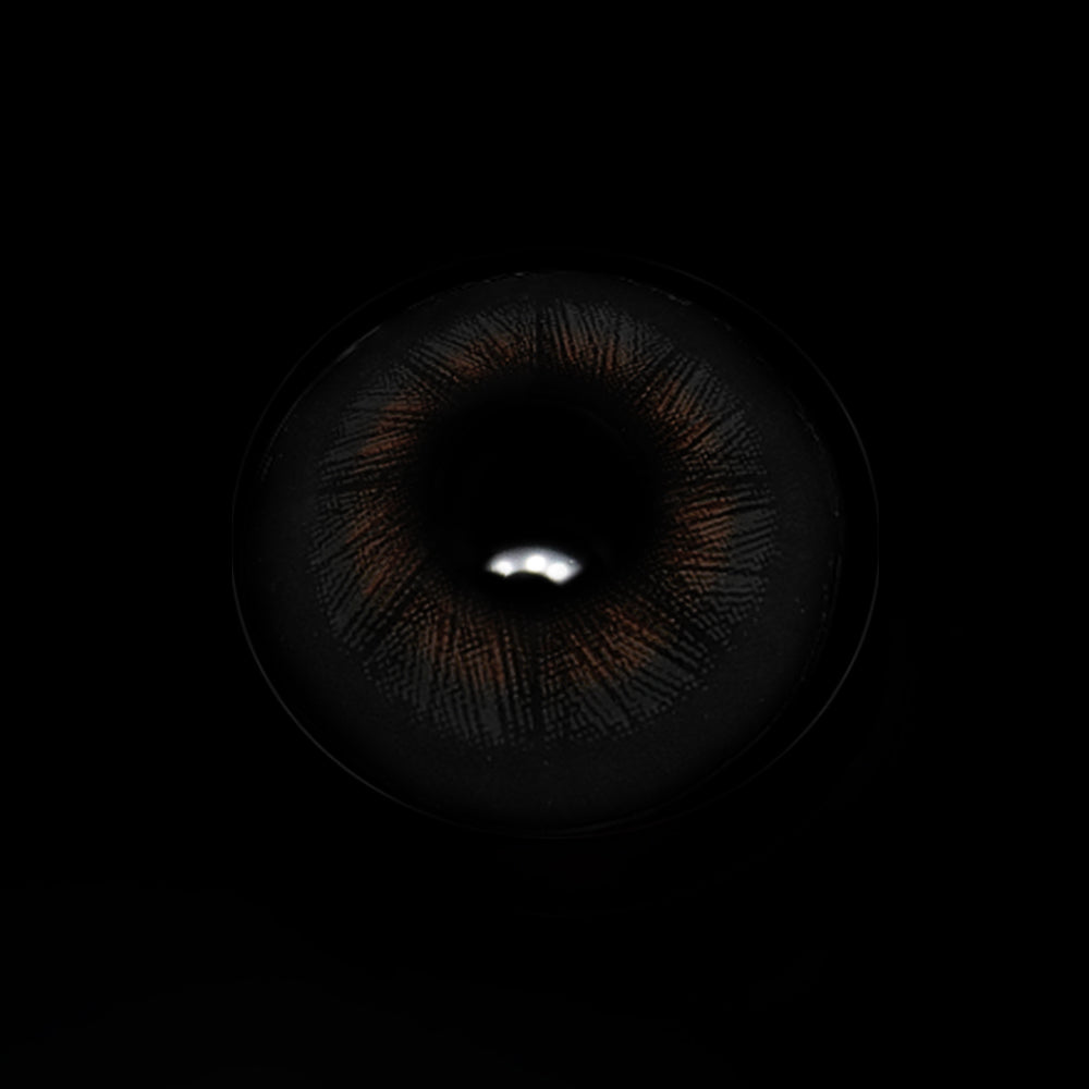 Cosplay Lemon Grass Black Prescription Colored Contact Lenses