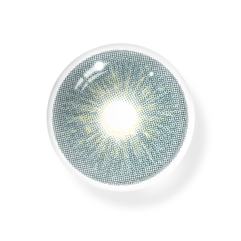 Cyrene Lake Blue Colored Contact Lenses