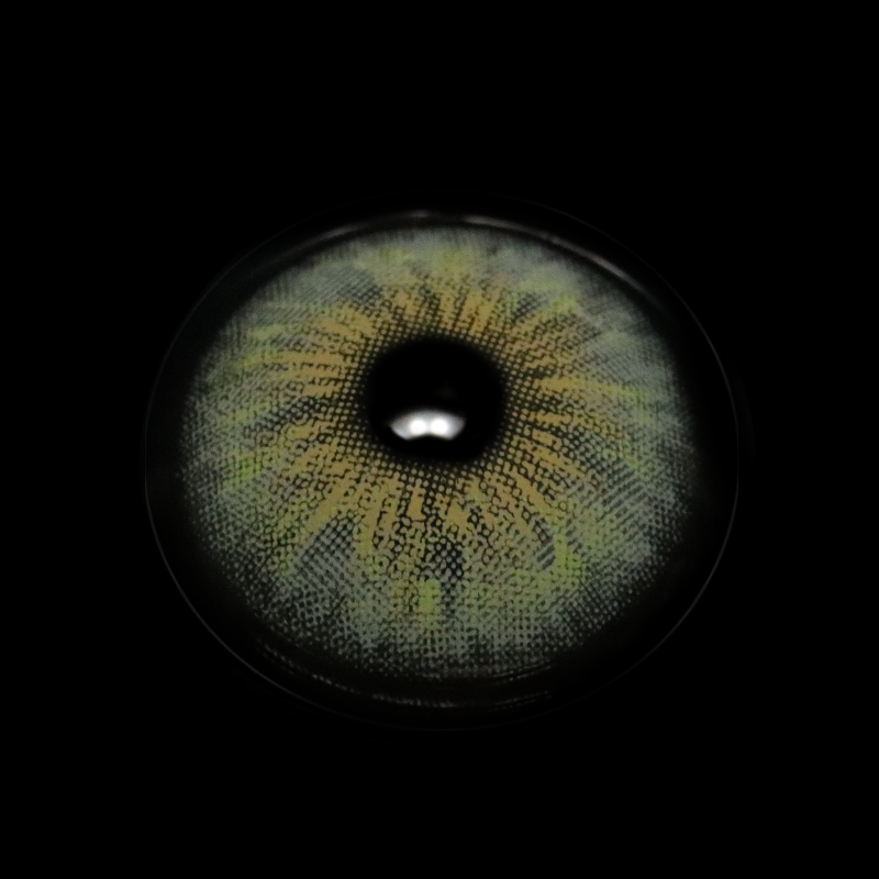 Cyrene Amber Gray Colored Contact Lenses