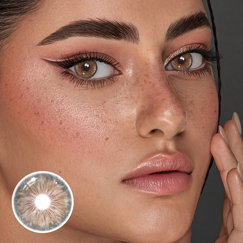 Cyrene Hazel Colored Contact Lenses