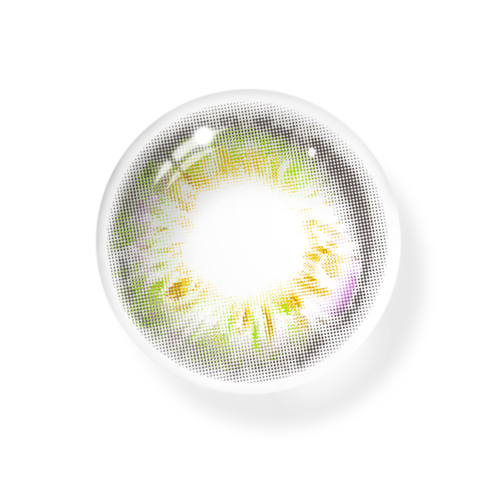 Larimar Yellow Colored Contact Lenses