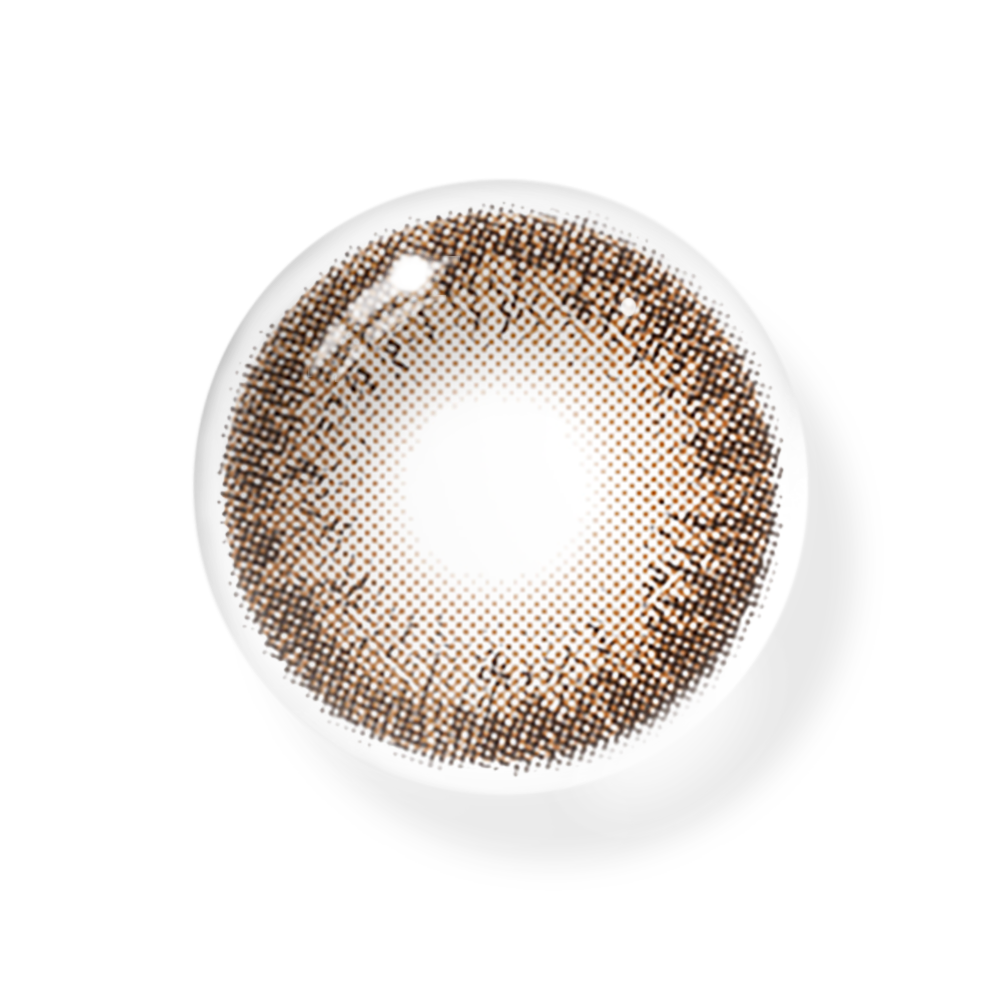 Zaniah Sepia Brown Daily (10 Pcs) Colored Contact Lenses