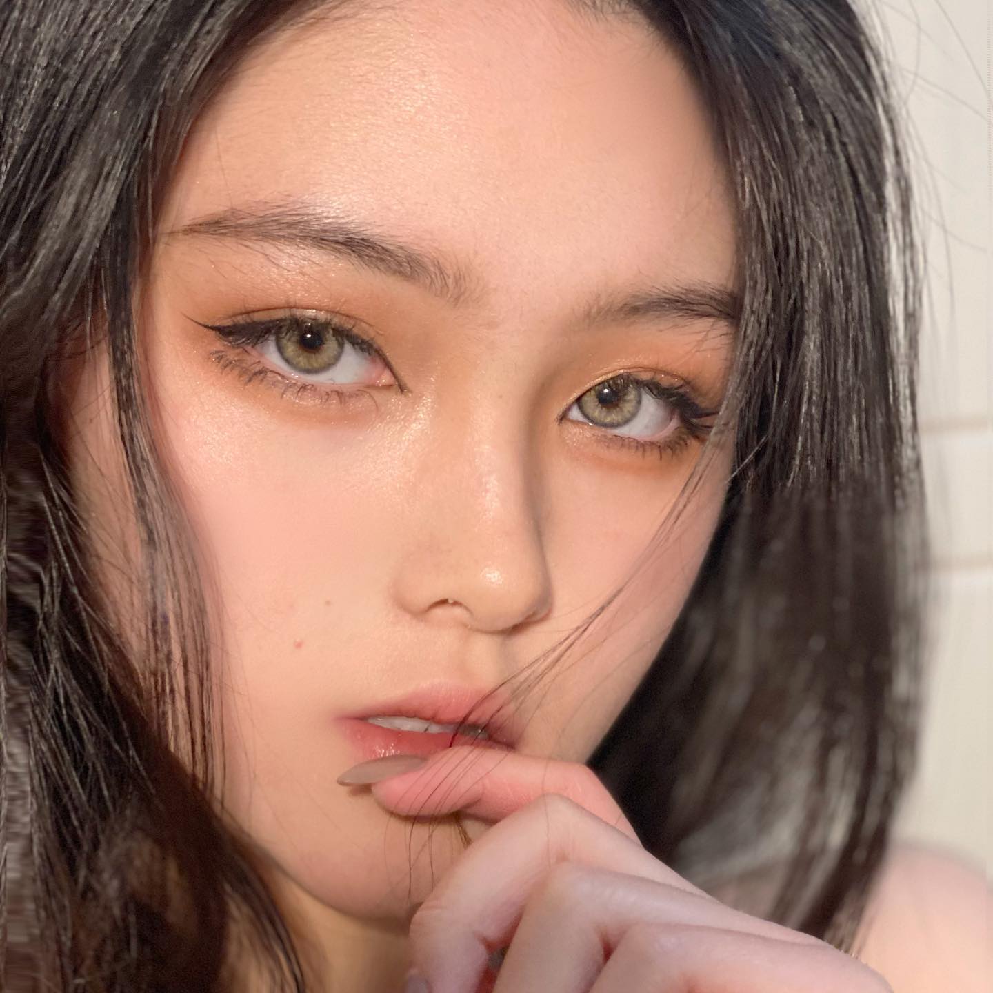 Citha Hazel Brown Prescription Colored Contact Lenses