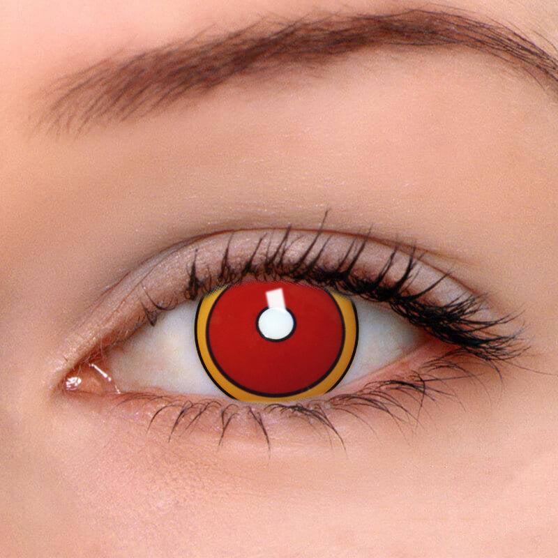 Cosplay Demon Slayer RengokuKyoujurou Red Colored Contact Lenses