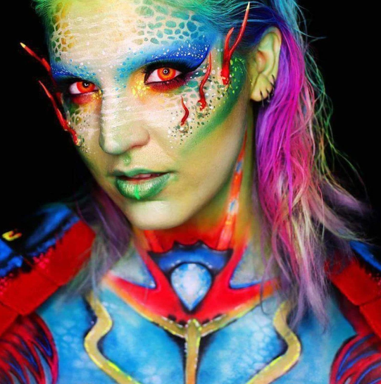 Cosplay Sith Eye red Colored Contact Lenses