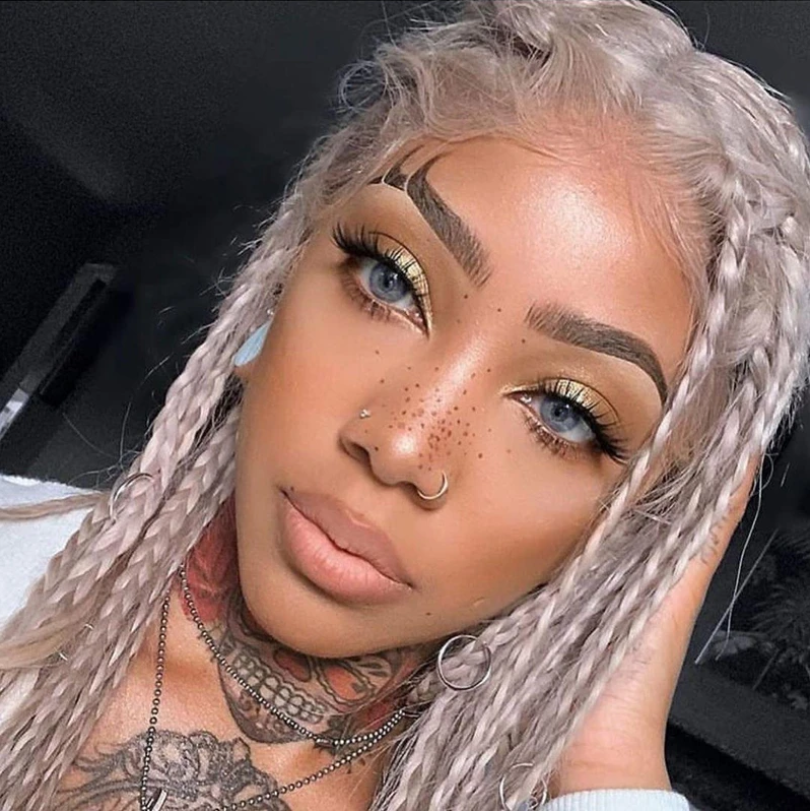 Hidrocor Graphite Gray Prescription Colored Contact Lenses