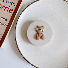 Cute Puppy Colored Contact Lens Case