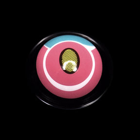 Cosplay Titan Pink Colored Contact Lenses
