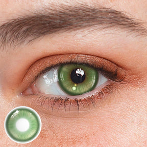 Cosplay Fairy Green Colored Contact Lenses