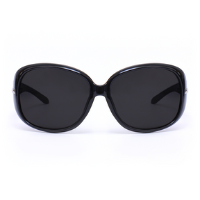 Anna Oversized Black Sunglasses