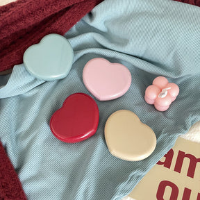 Candy Heart Colored Contact Lens Case