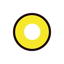 Halloween Yellow Manson Colored Contact Lenses