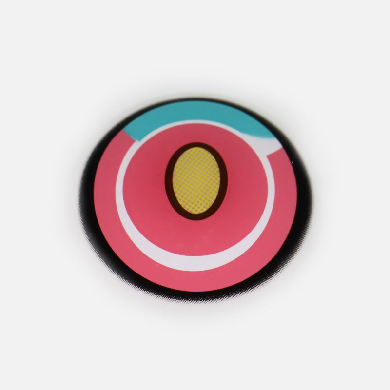 Cosplay Titan Pink Colored Contact Lenses