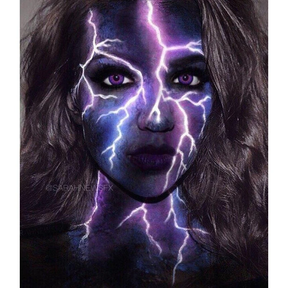 Vega Violet Purple Prescription Colored Contact Lenses