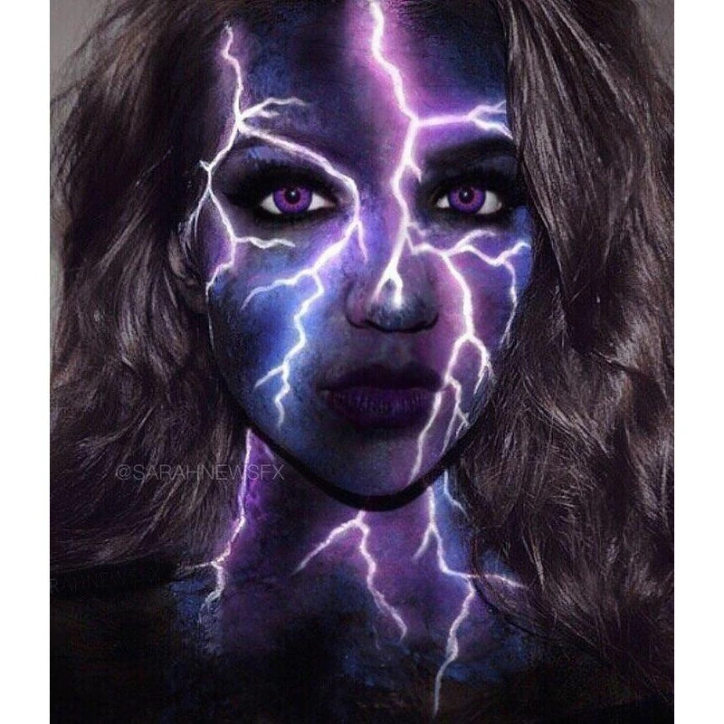 Vega Violet Purple Prescription Colored Contact Lenses