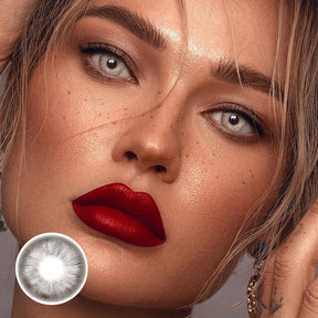 Bellatrix Grey Colored Contact Lenses