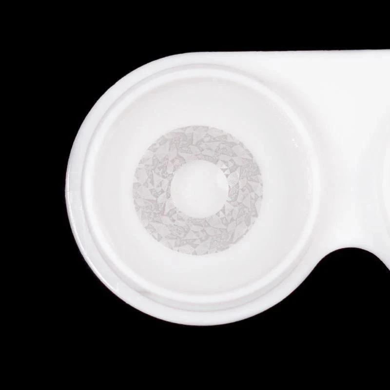 Halloween Blinking Lighten Gray Colored Contact Lenses