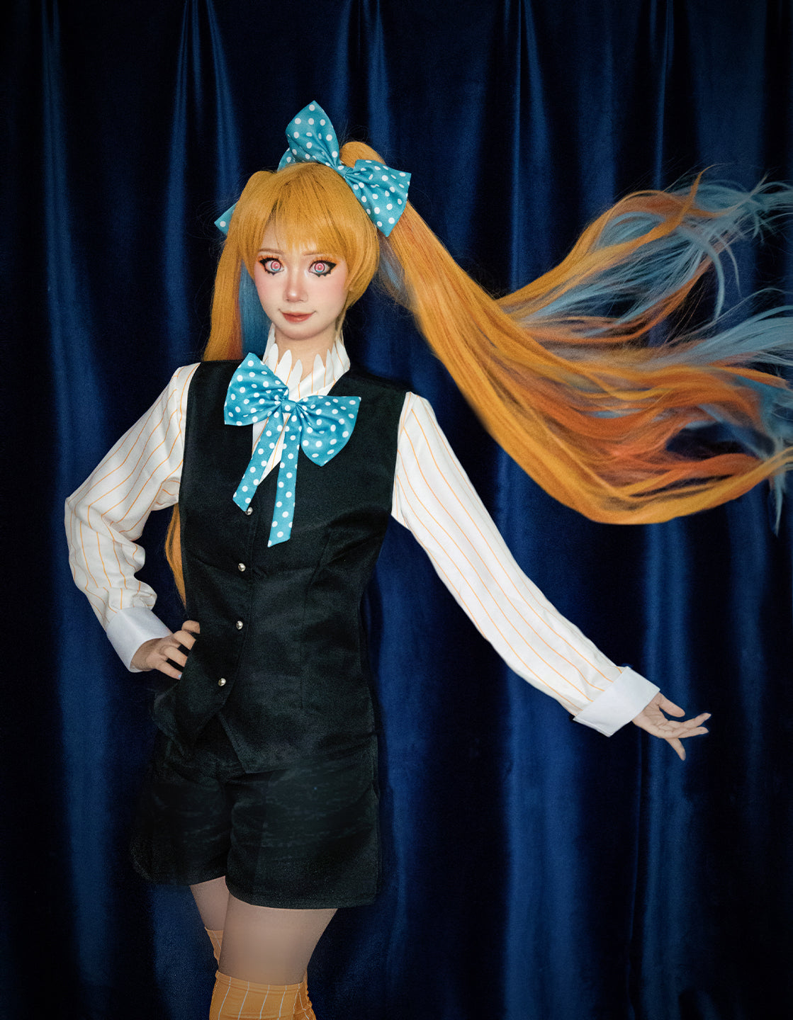 Cosplay Titan Pink Colored Contact Lenses