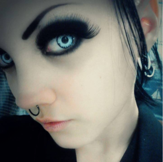 Halloween LUNAR ECLIPSE Colored Contact Lenses