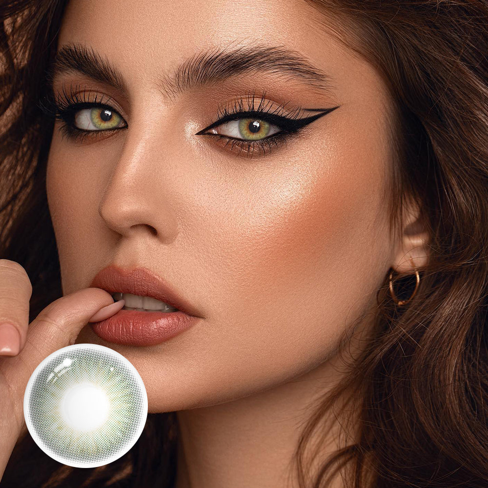 Delia Green Prescription Colored Contact Lenses