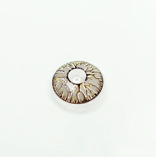 Cosplay Grey crack Gray  Colored Contact Lenses