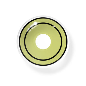 Cosplay Circle Line Black Green Colored Contact Lenses