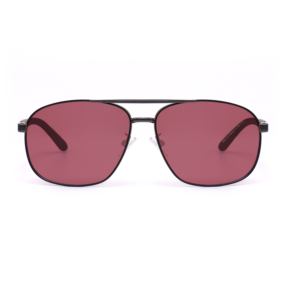 Antonia Aviators Red Sunglasses