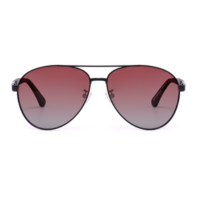 Araceli Aviators Red Sunglasses